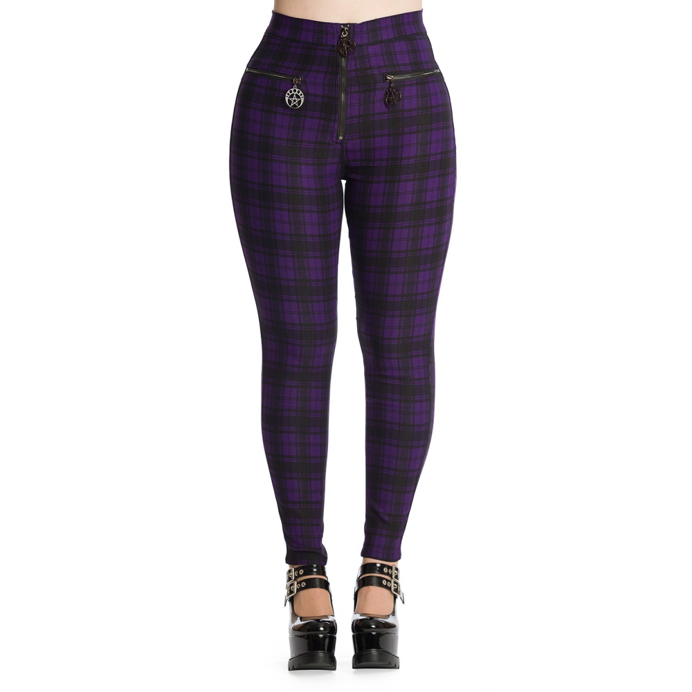 Banned - DAMIEN Pantalon coupe slim - Violet